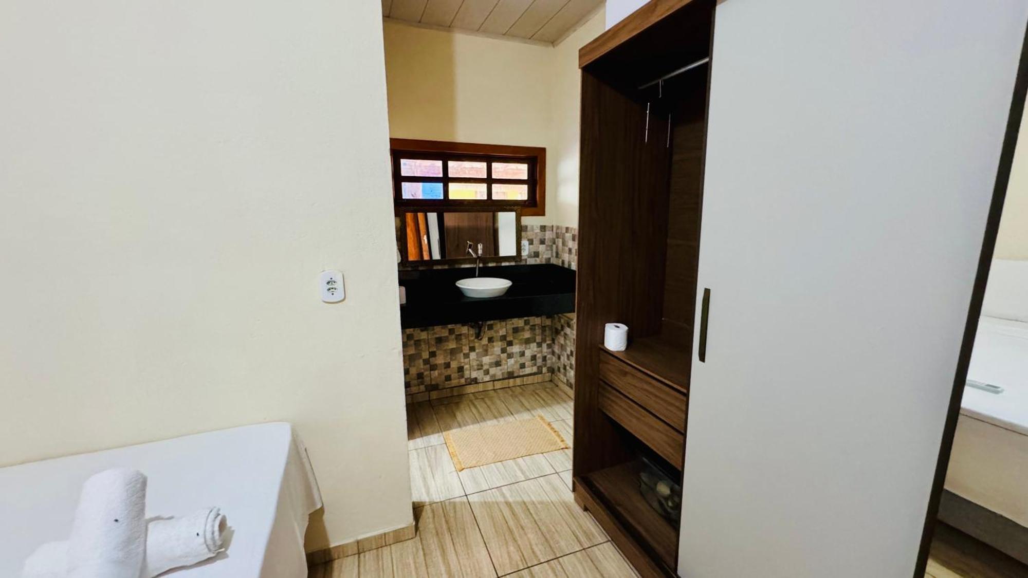 Hospedaria Hibisco Xando - Caraiva Bagian luar foto